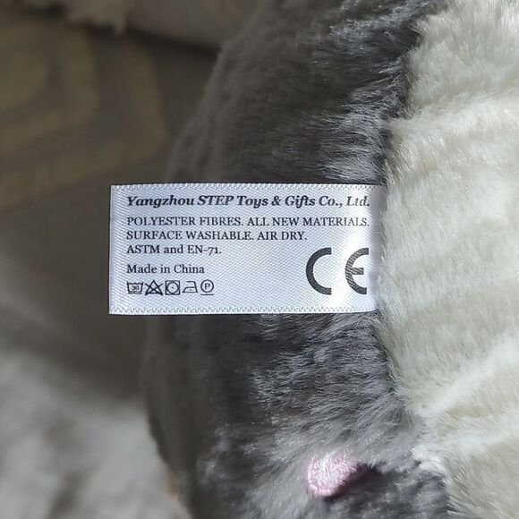 New Without Tags Round Hedgehog Glow Plush - Picture 9 of 9